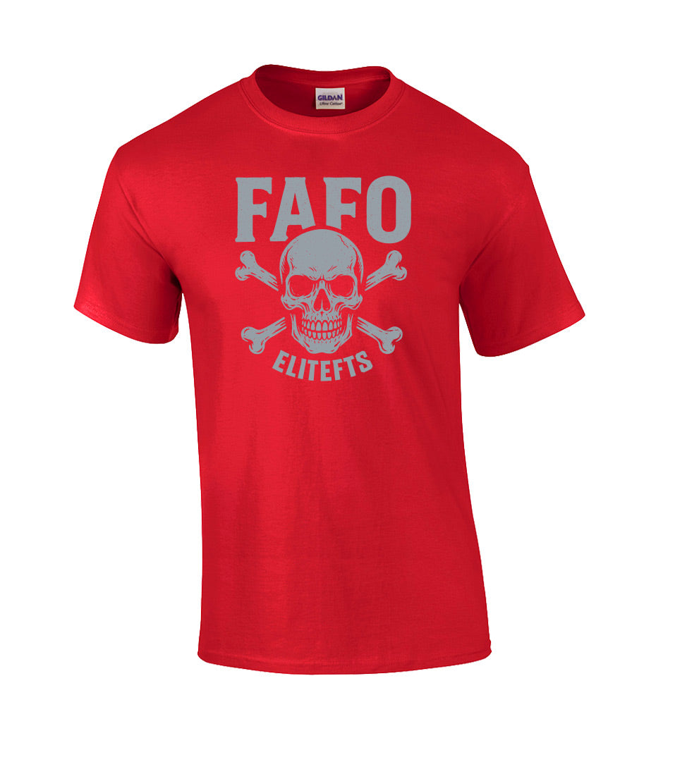 elitefts FAFO T-Shirt red