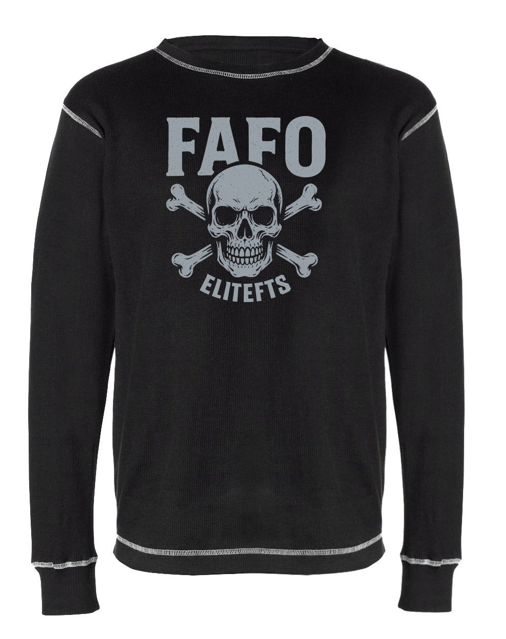 elitefts FAFO Thermal Long Sleeve Shirt BLACK