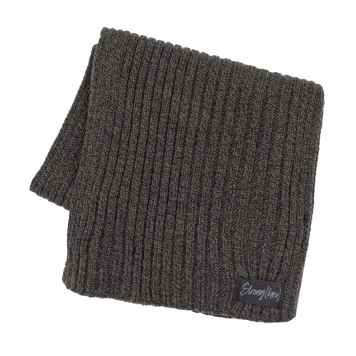 Scarf on white background