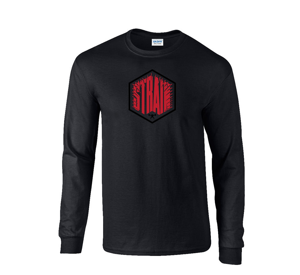 elitefts Strain Long Sleeve T-Shirt black