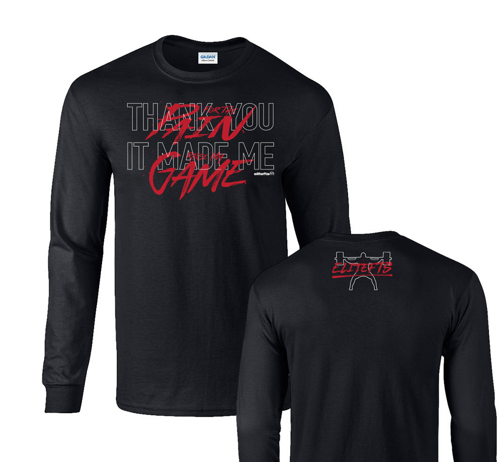 picture of elitefts Thank You Long Sleeve T-Shirt