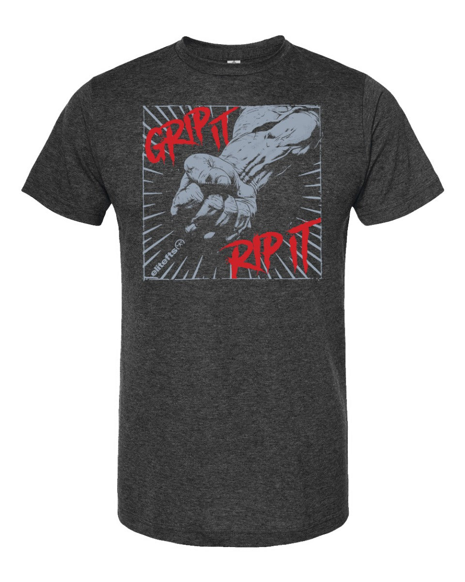 elitefts grip it premium t-shirt black
