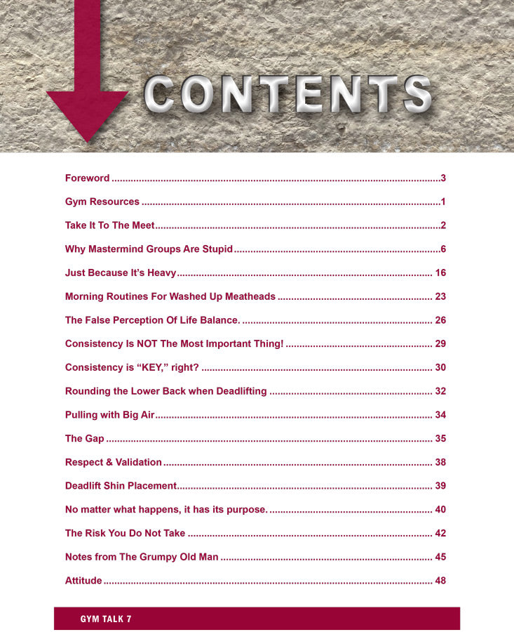 picture of Gym Talk 7: More Trials