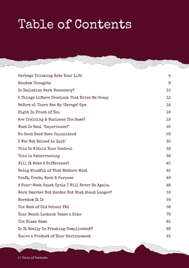 Teachings and Tips From A Tore Up Gym Rat cover