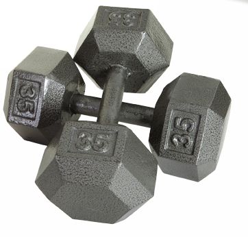 Solid Hex Dumbbell