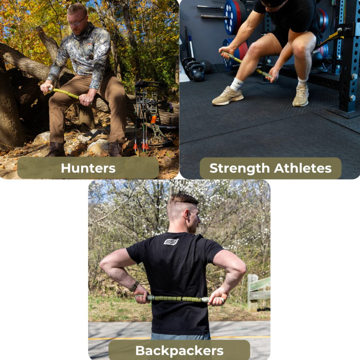 The Original Stick-Hunter Stick pictures of people using the stick