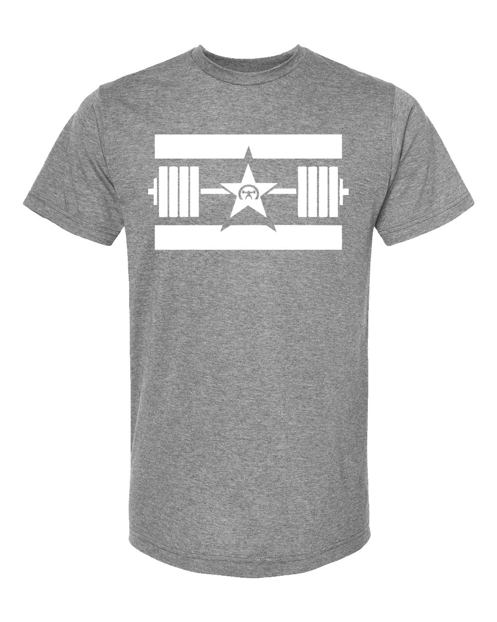 elitefts Iron Star Premium T-Shirt grey