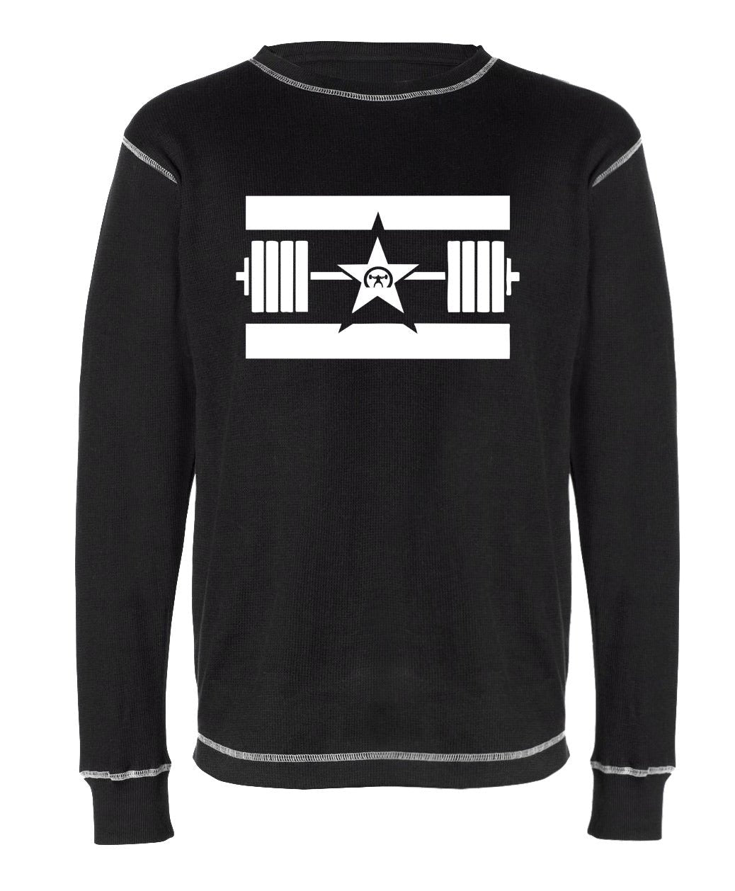 elitefts Iron Star Thermal Long Sleeve Shirt black