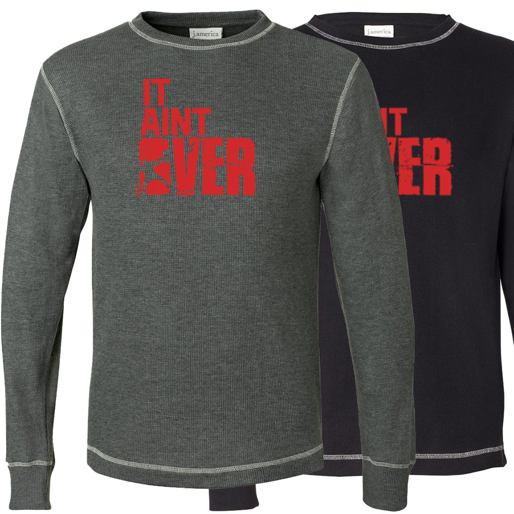 picture of elitefts It Aint Over Thermal Long Sleeve Shirt