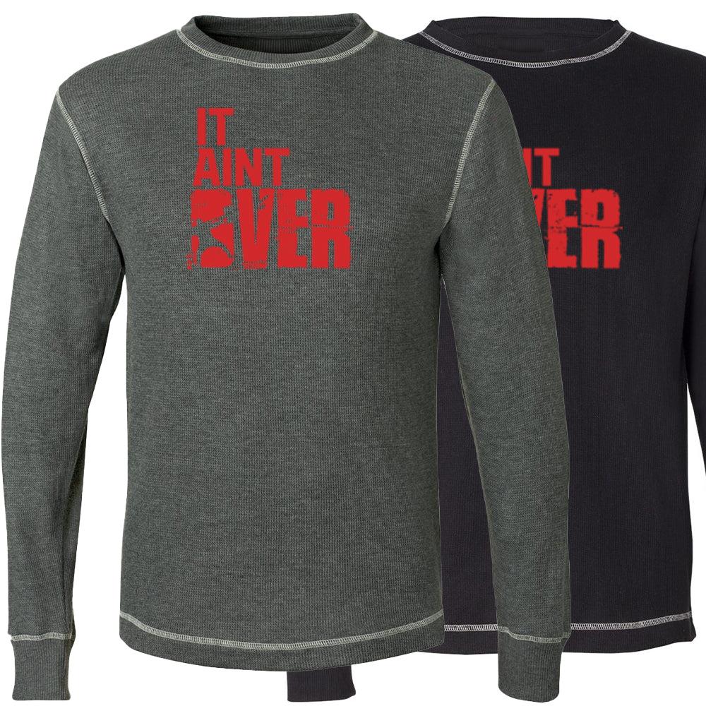 picture of elitefts It Aint Over Thermal Long Sleeve Shirt