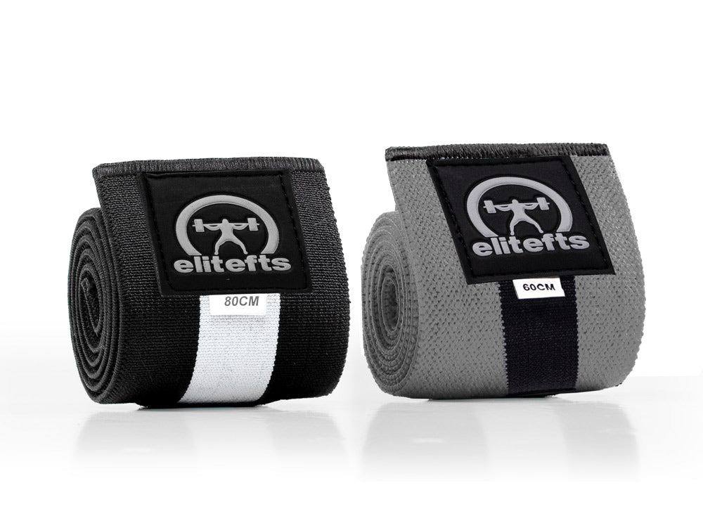 EliteFTS Krait Heavy Wrist Wraps for powerlifting and max effort support