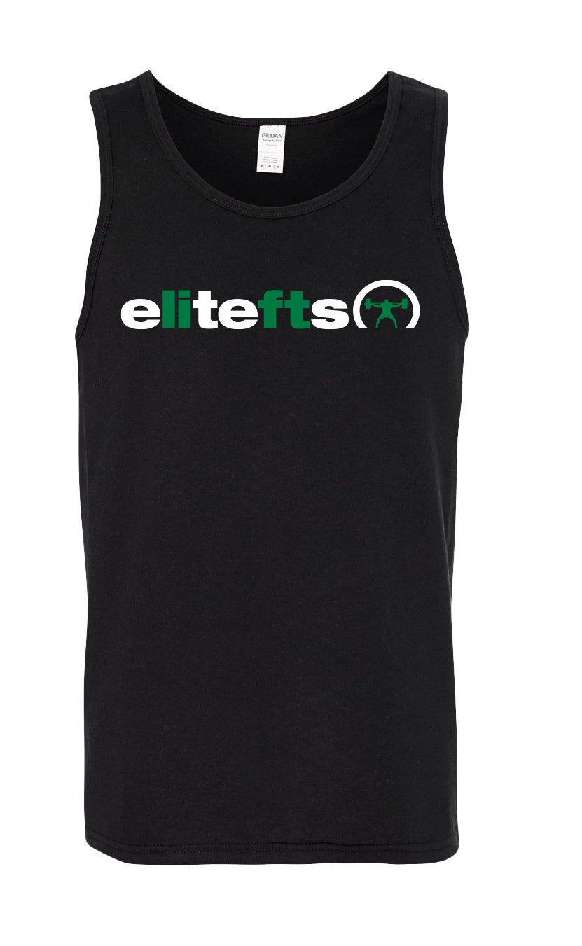 elitefts Lift Green Tank Top black