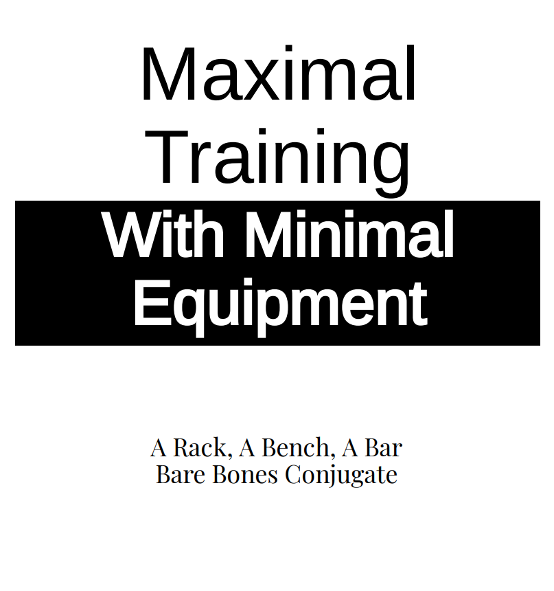 picture of Maximal Training With Minimal Equipment: Bare Bones Conjugate (EBOOK)