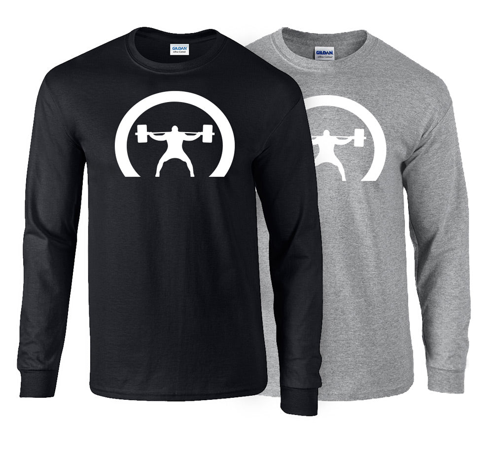 picture of elitefts Men's Crescent Only Long Sleeve T-Shirt