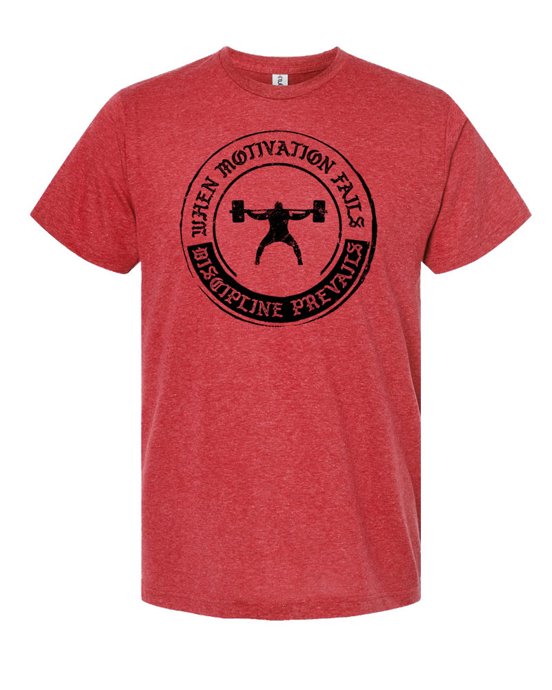 elitefts motivation premium t-shirt red