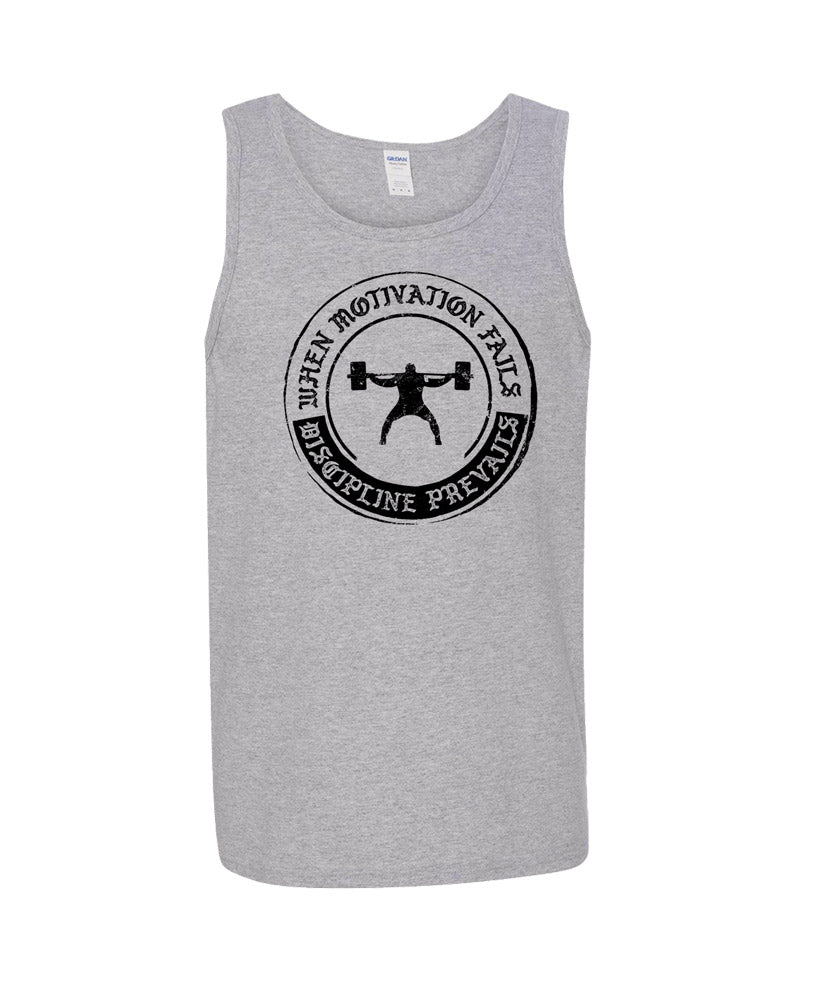 elitefts motivation tank top grey