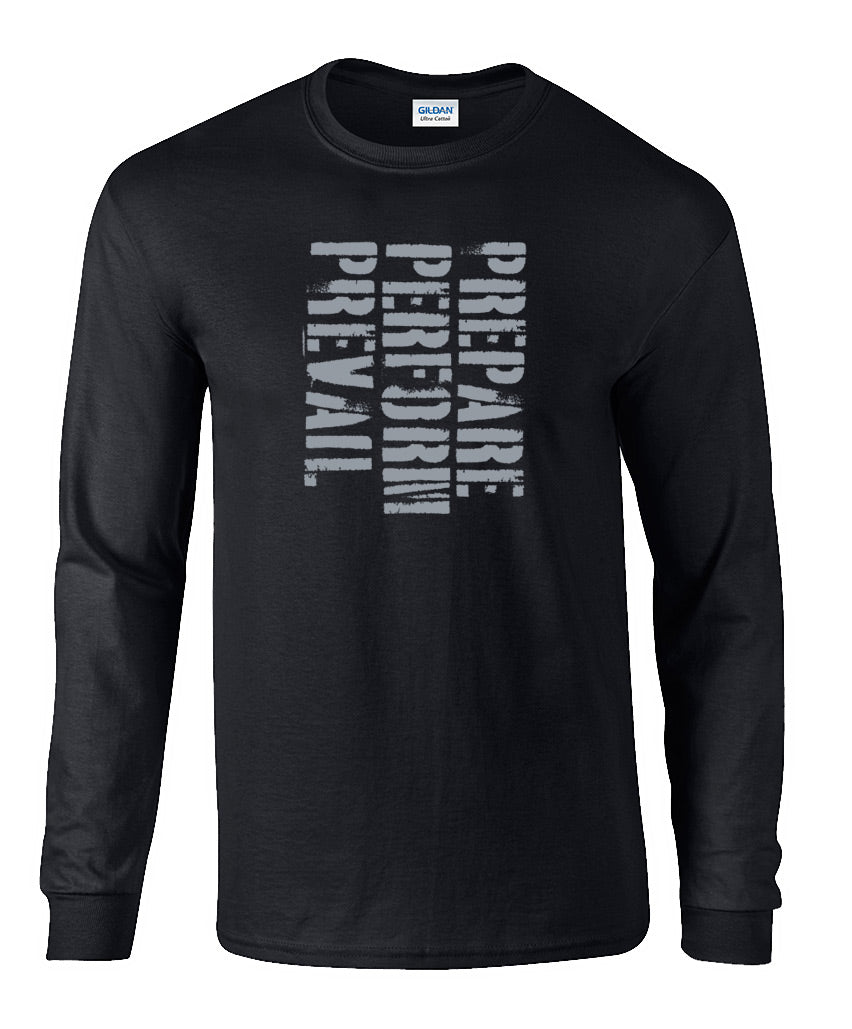 picture of elitefts P3 Grey Long Sleeve T-Shirt