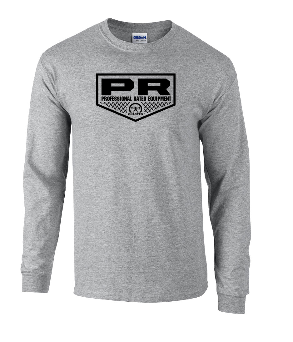 elitefts Professional Rated Long Sleeve T-Shirt grey