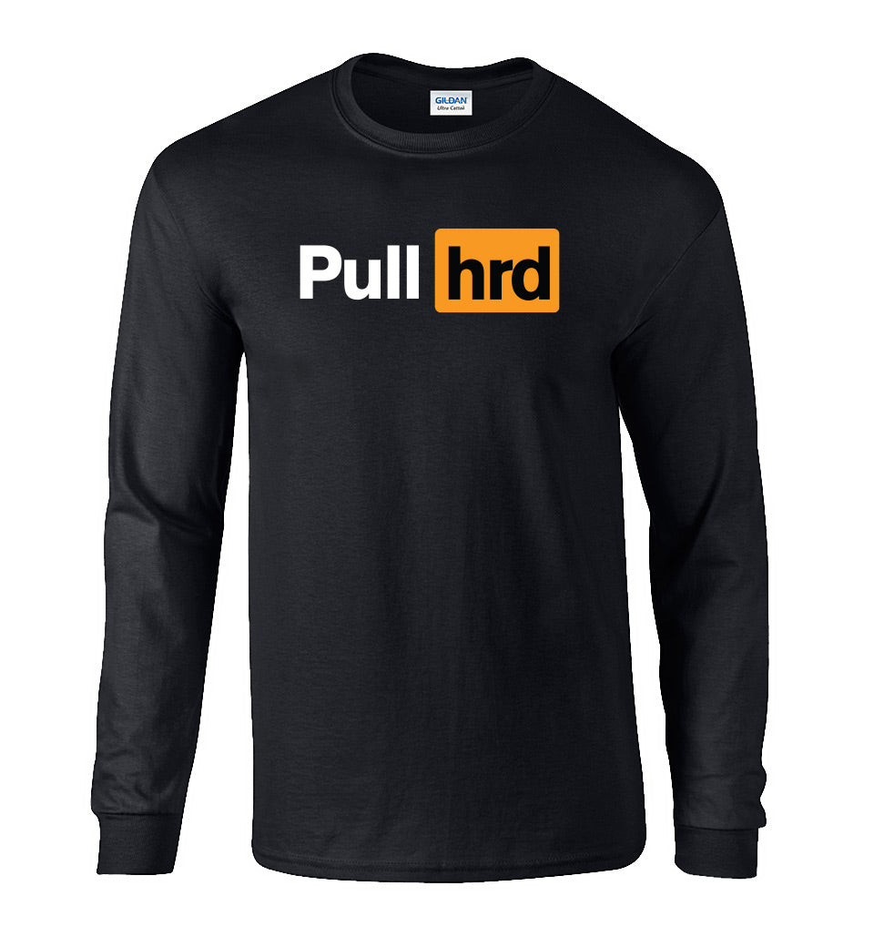 elitefts Pull Hard Long Sleeve T-Shirt black