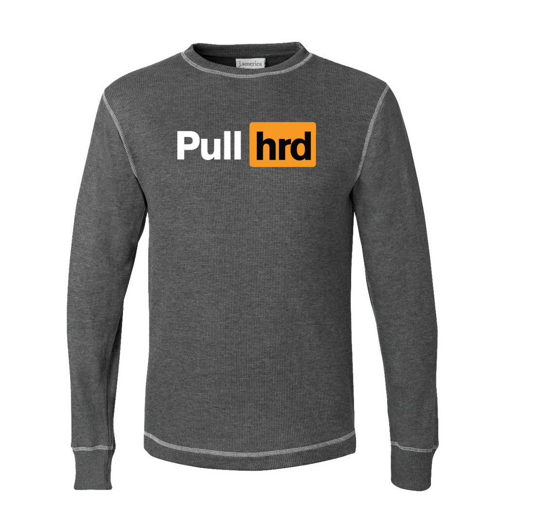 elitefts Pull Hard Thermal Long Sleeve Shirt grey