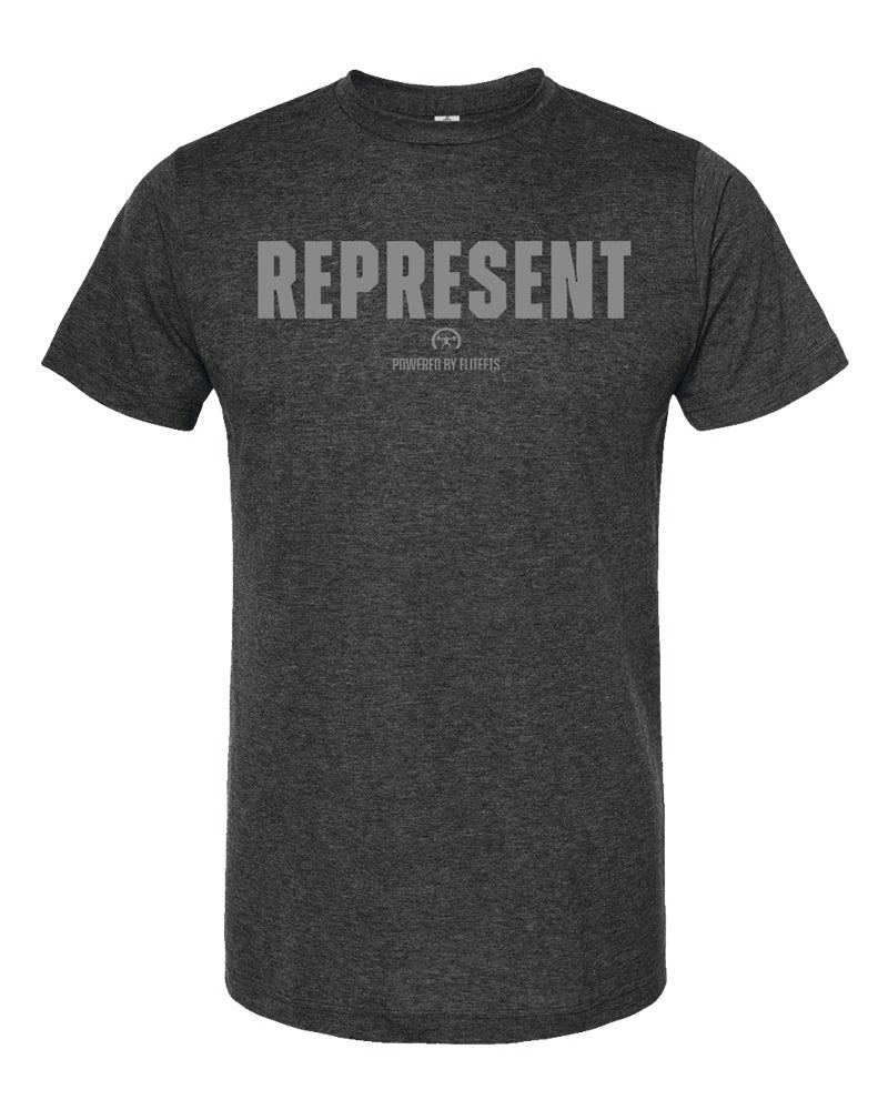 elitefts represent premium t-shirt black