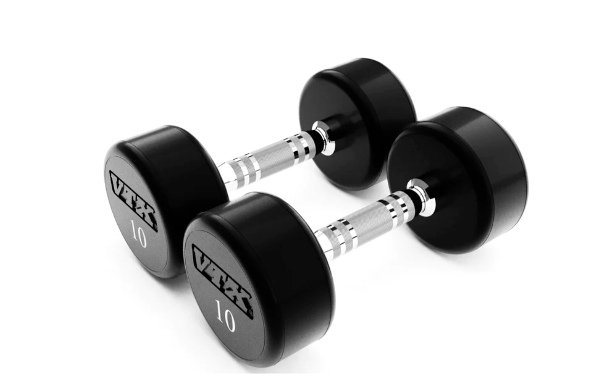 10 pound round head dumbells