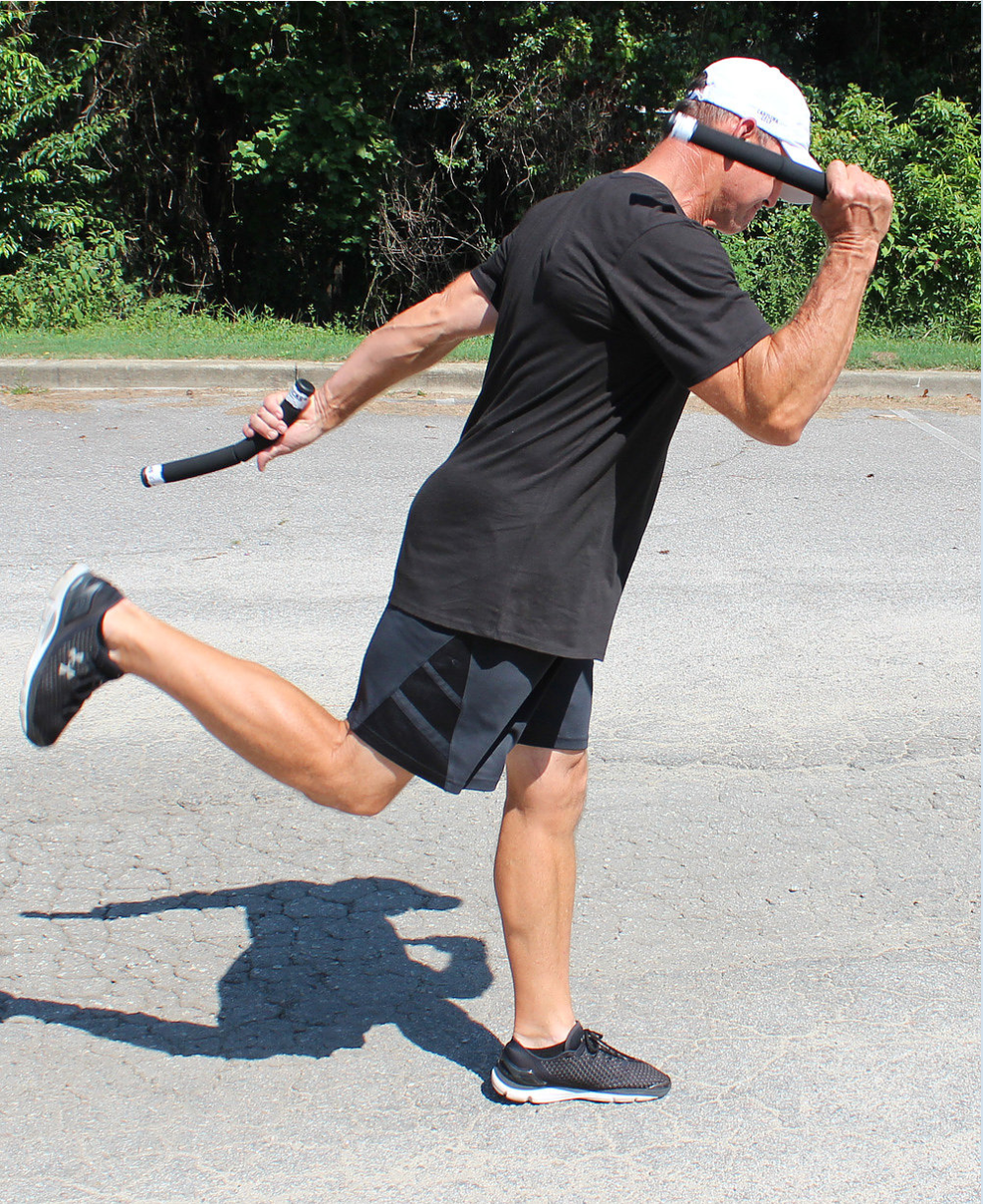 Speed Stick Flexible Hand Weight in use