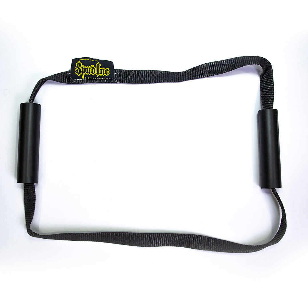 picture of black spud utility strap