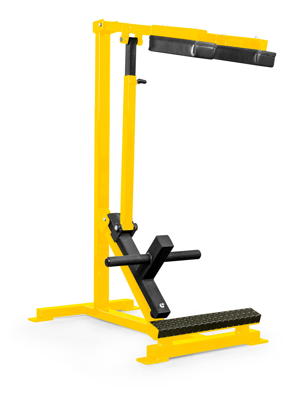 elitefts Plate Loaded Calf Raise yellow