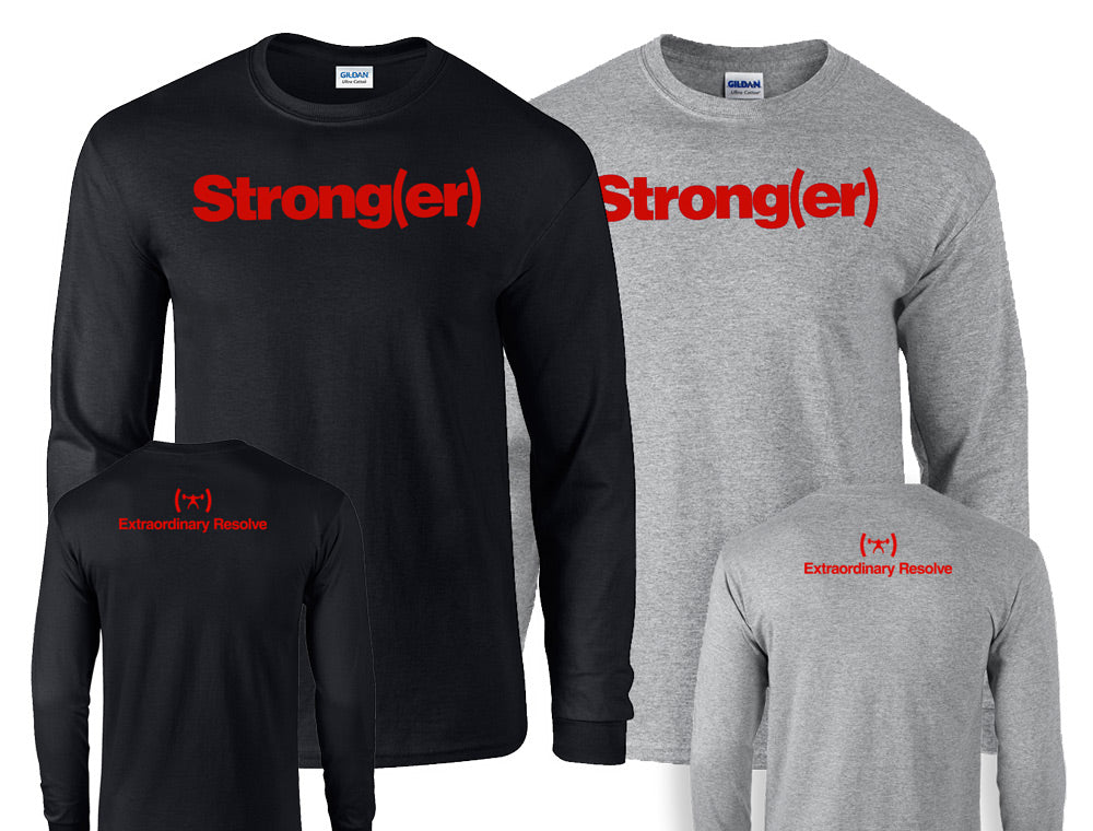elitefts Stronger Red Long Sleeve T-Shirt