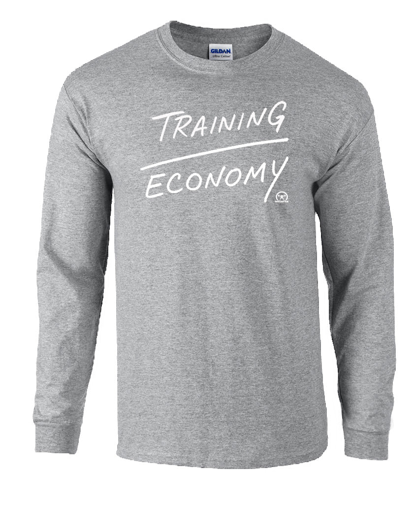 elitefts Training Economy Long Sleeve T-Shirt grey