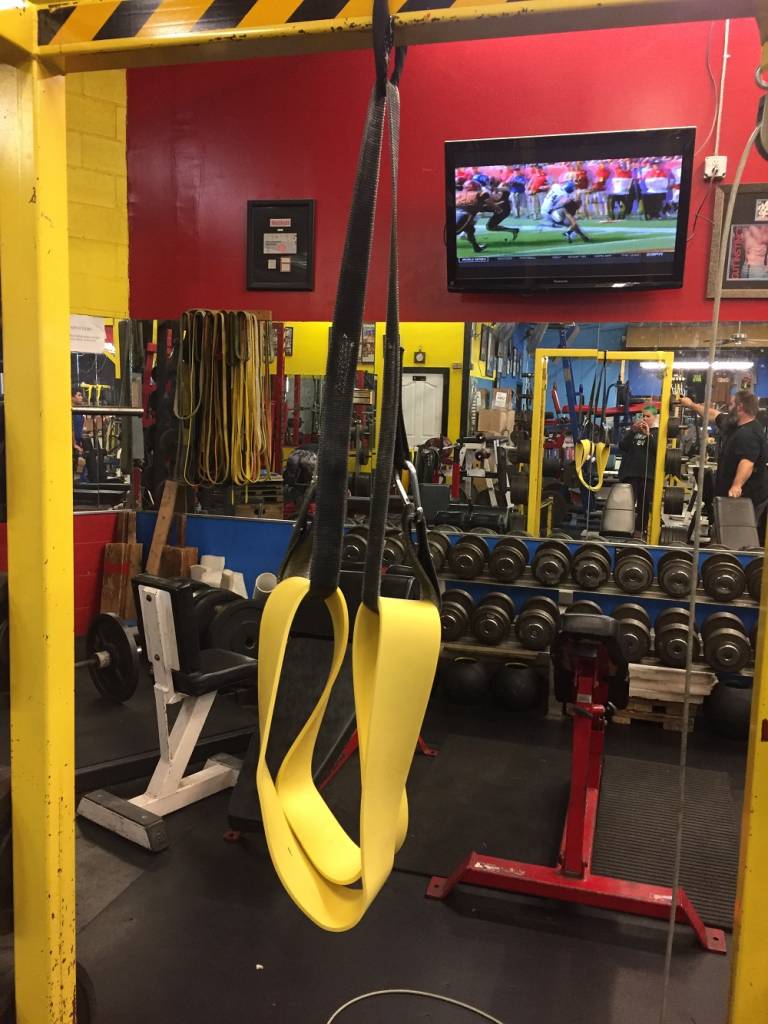 picture of big ray strap ready for use with yellow band