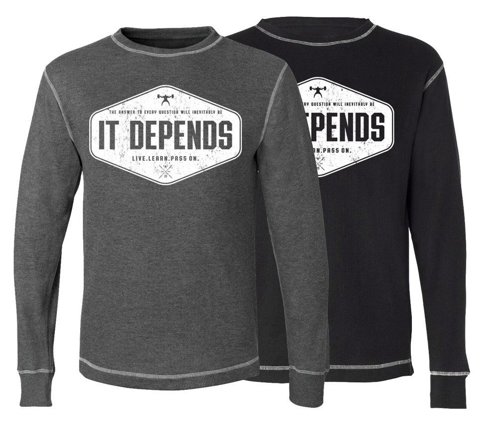 elitefts It Depends Thermal Long Sleeve Shirt