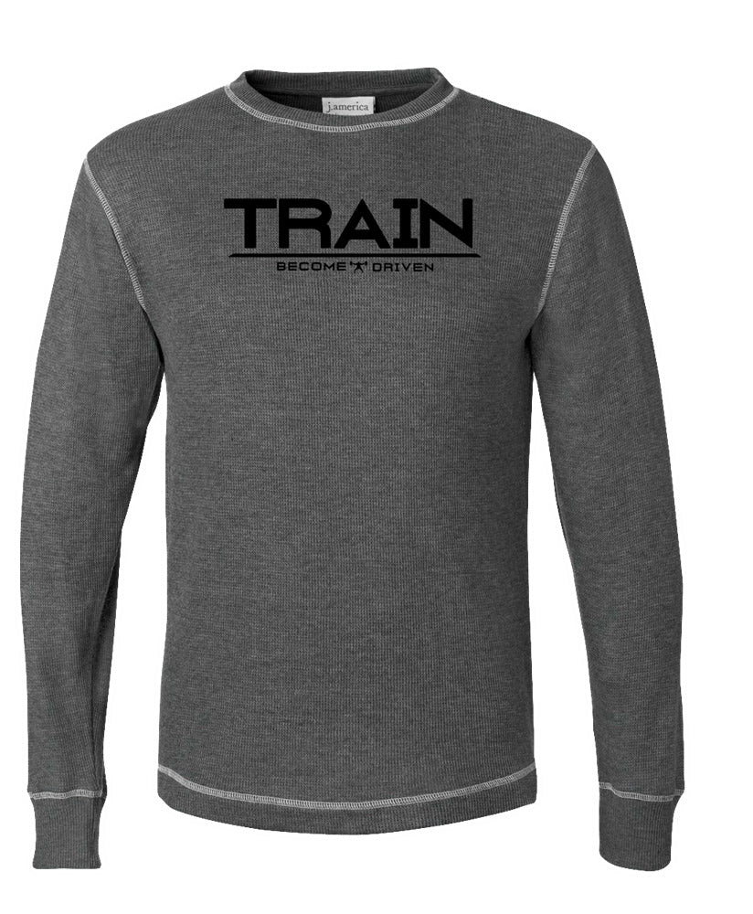 picture of Train Become Driven thermal T-shirt