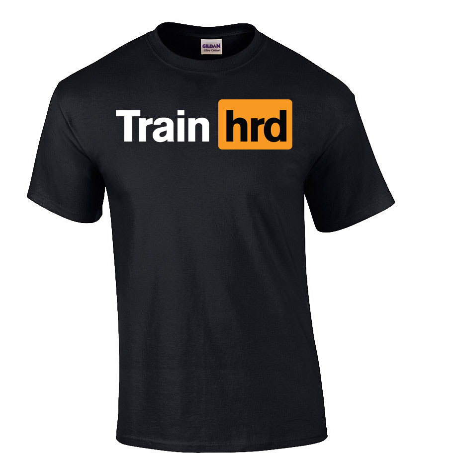 picture of elitefts Train Hard T-Shirt black