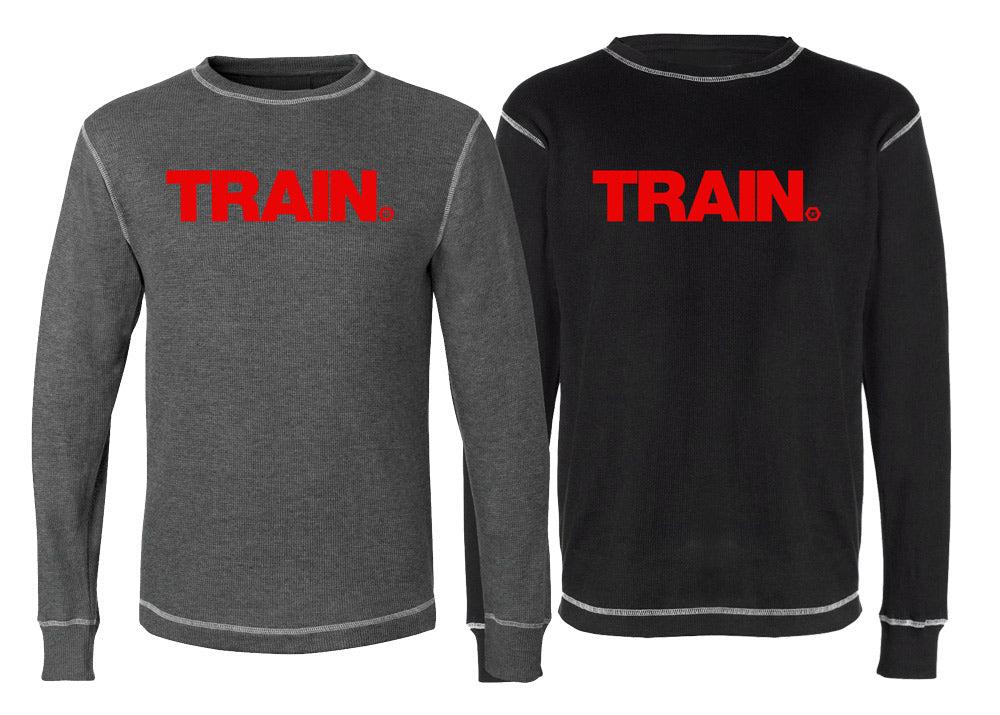 elitefts Train Red Thermal Long Sleeve Shirt
