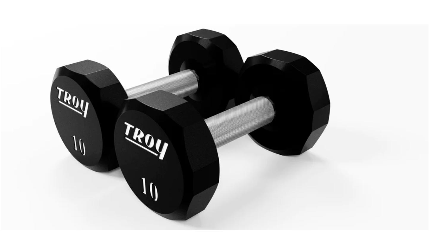 12 Sided Urethane Dumbbell 10
