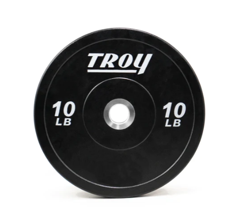 Premium Rubber Bumper Plate 10-pound