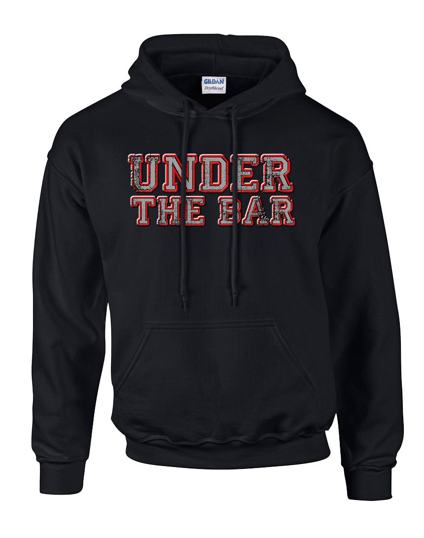 Under the Bar Hoodie black