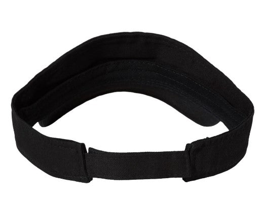 elitefts Tagline White Visor Black