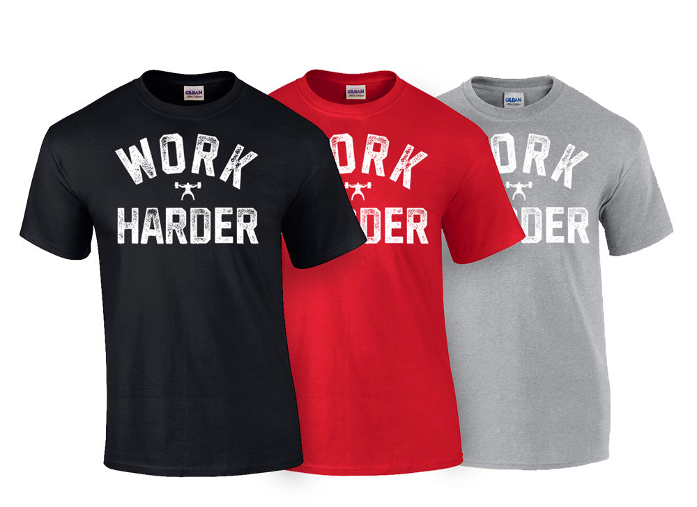 picture of Work Harder T-shirts