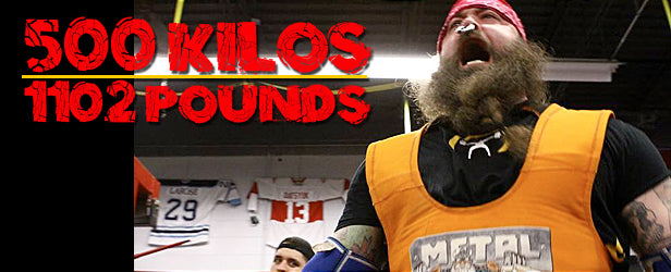 Marshall Joins 1100 Pound Squat Club