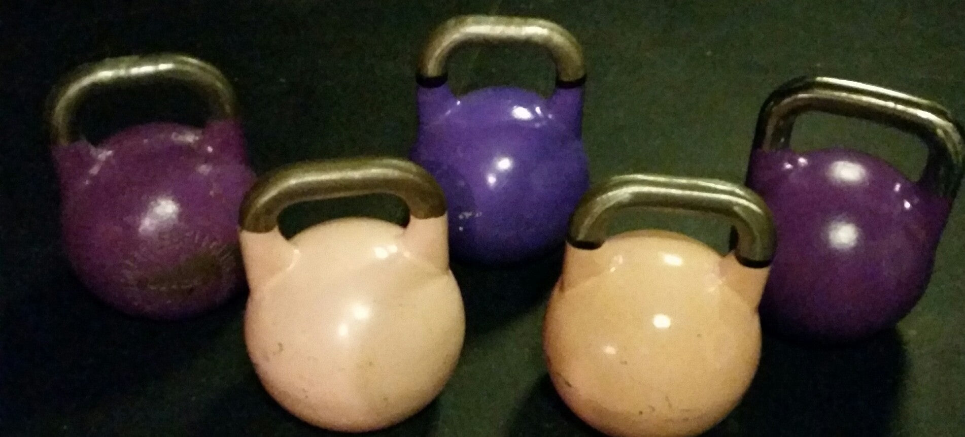 A Pink &amp; Purple Kettlebell Tribute !