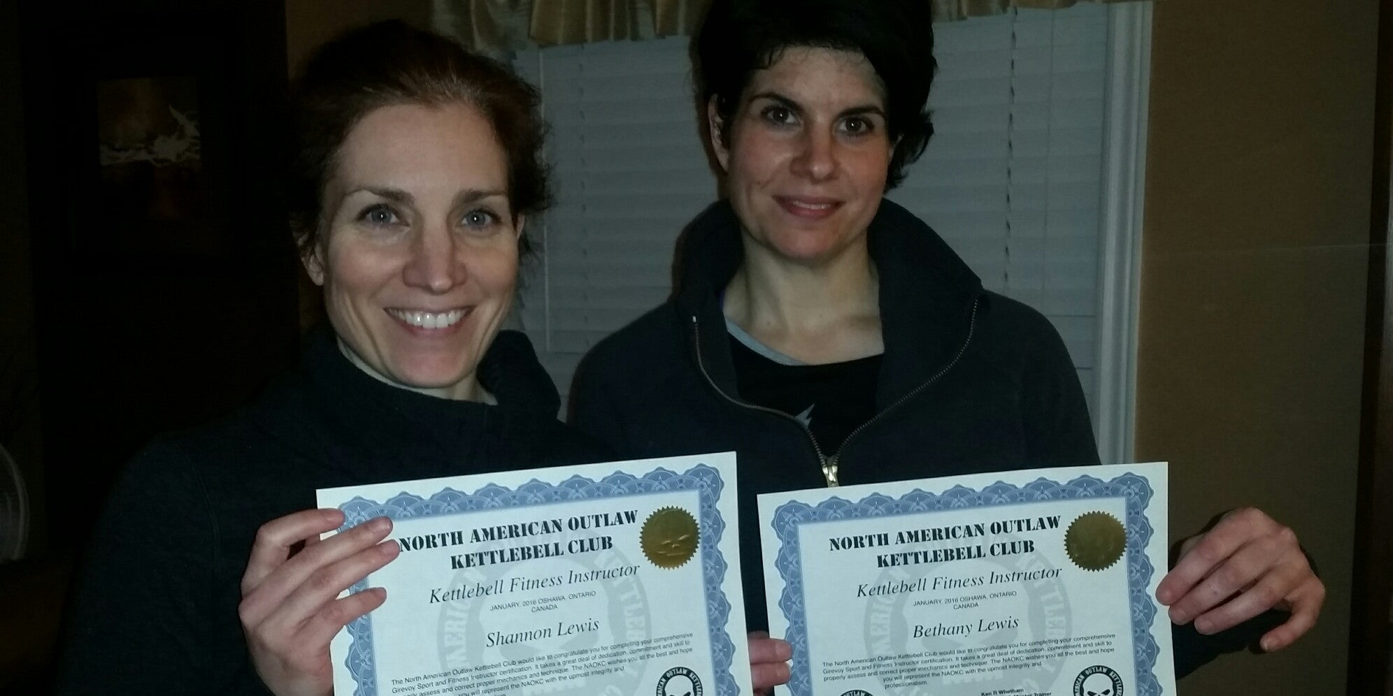 Two New Outlaw Certified Kettlebell Instructors !