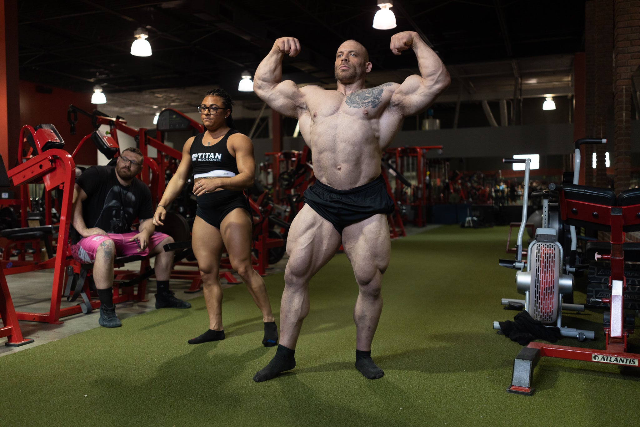 WATCH: Ben &amp; Taylor Train an Olympian