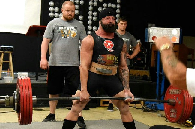 12/21- Raw Deadlifts off 2” Blocks w/Team Video