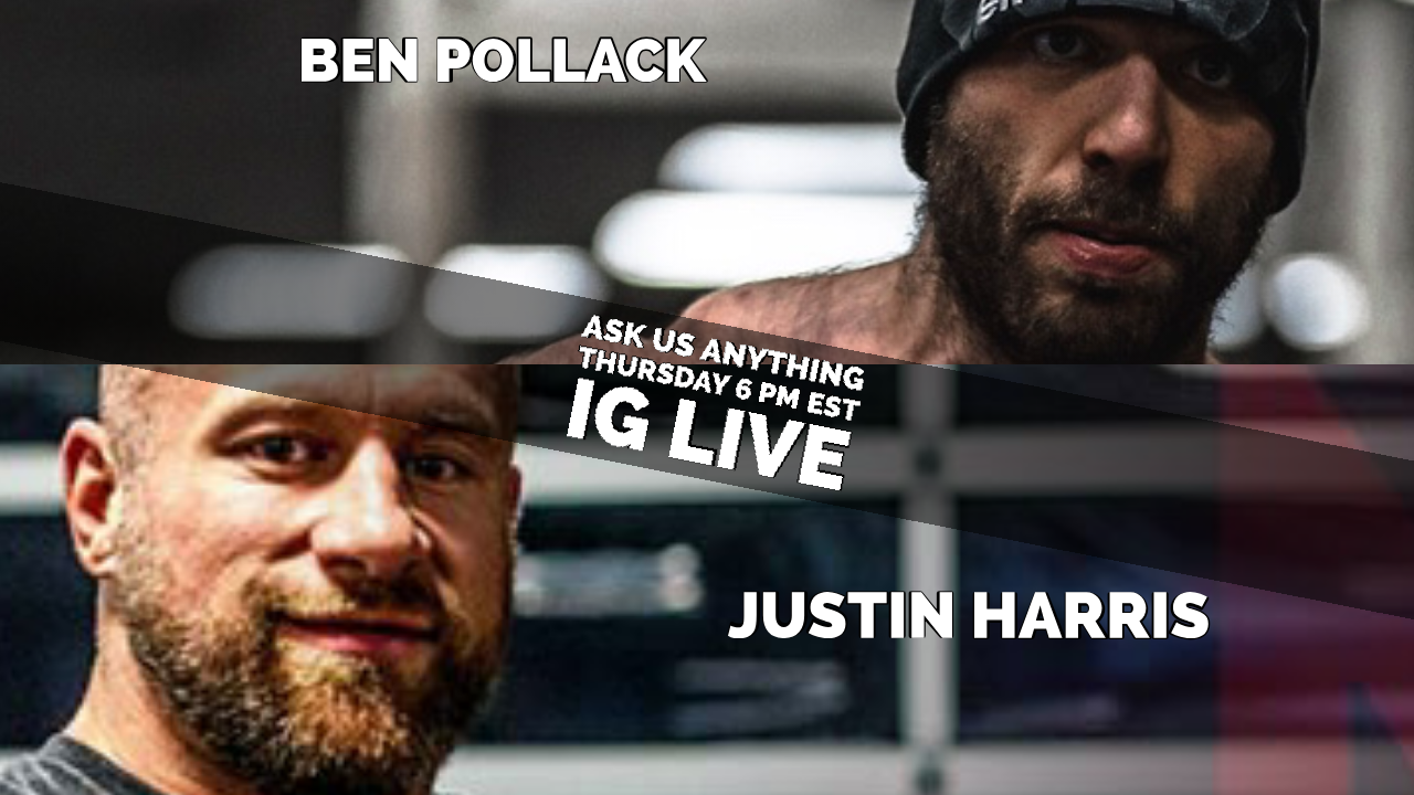 IG Live With Justin Harris &amp; Ben Pollack