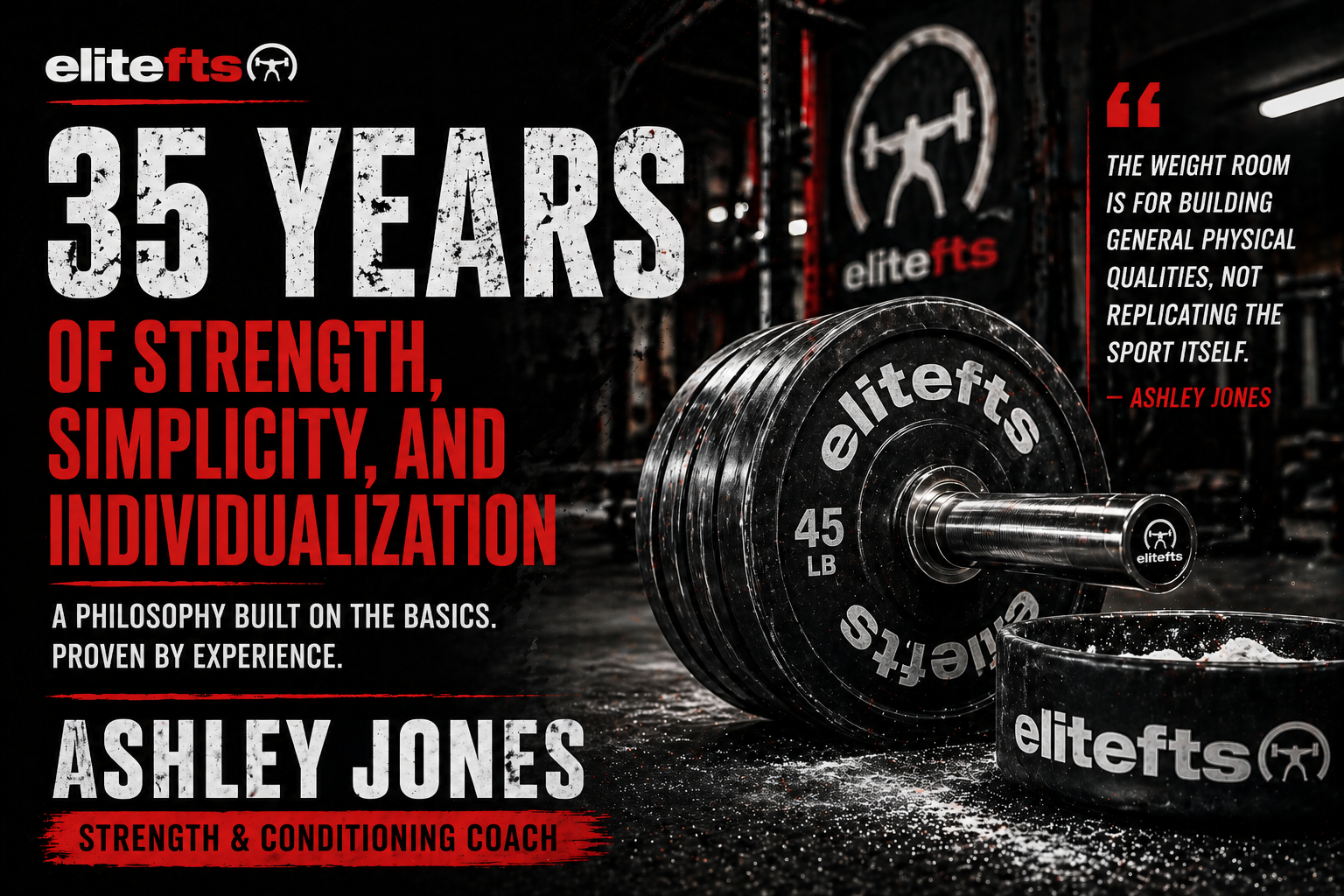 Ashley Jones: 35 Years of Strength, Simplicity, and Individualization