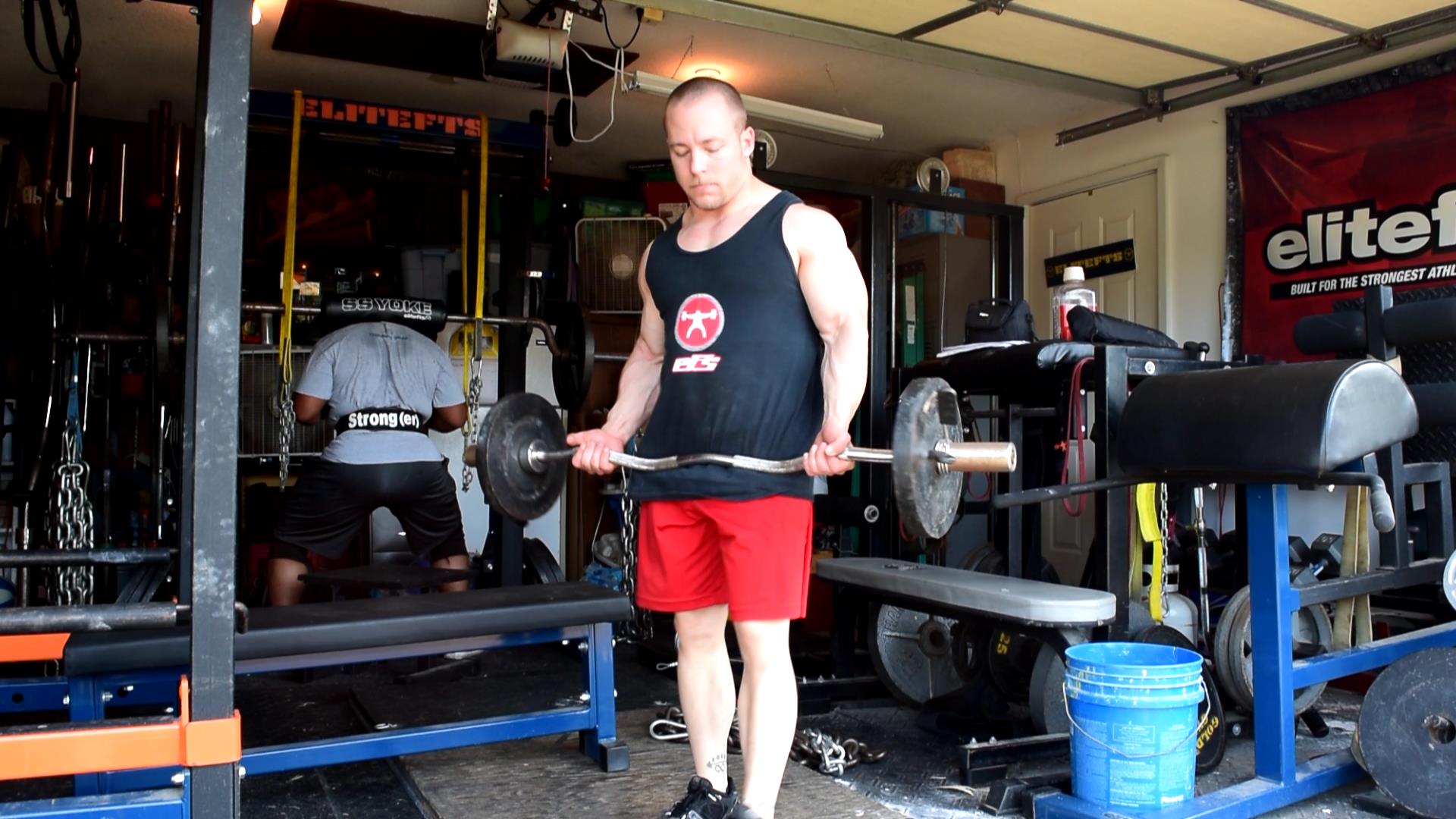 Dynamic Effort Upper: Buffalo Bar Speed Bench, Shoulders and Biceps
