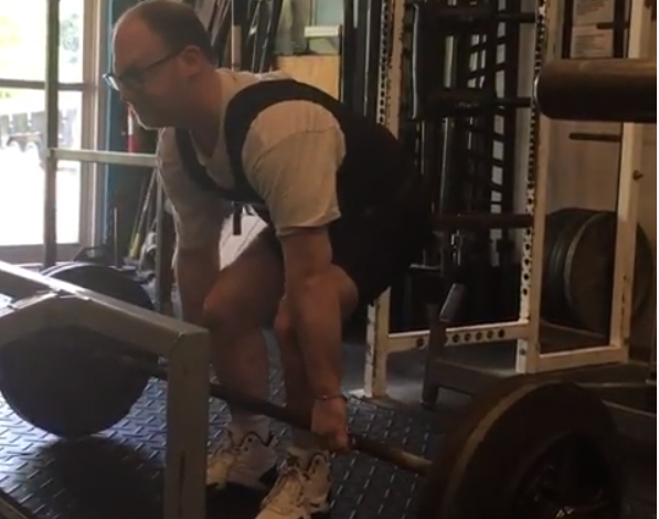 My Special Olympian athlete, CJ Piantieri’s training, 2 Weeks out